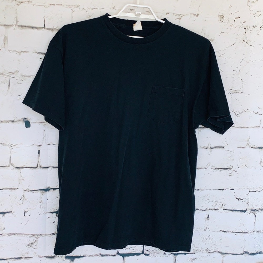 Mens NORTH WEST BLUE Short Sleeve Black T-Shirt XL